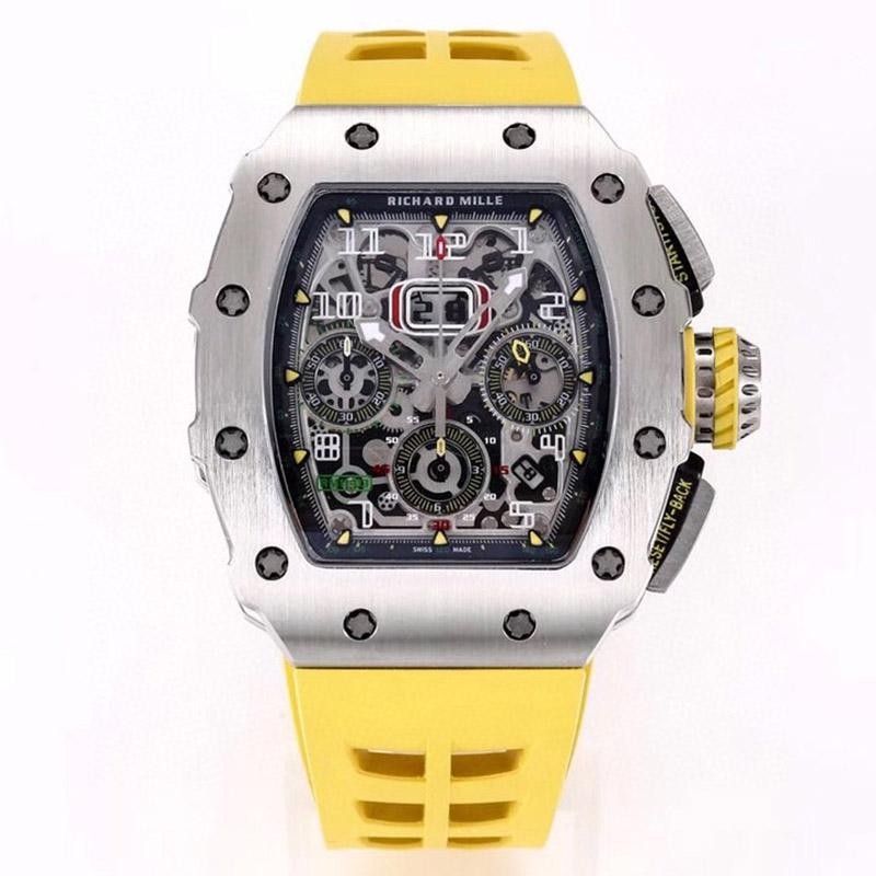 完売必至 リシャール・ミル F1レース シースルーバックコピー 自動巻き rir98652